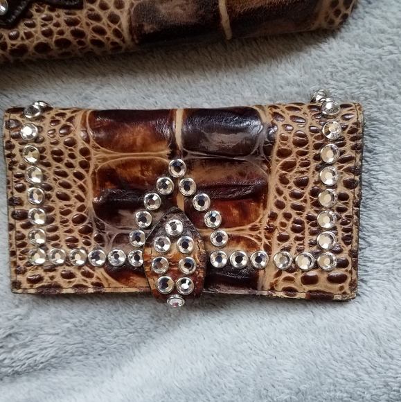 Authentic Raviani Leather Purse Set - Picture 3 of 14